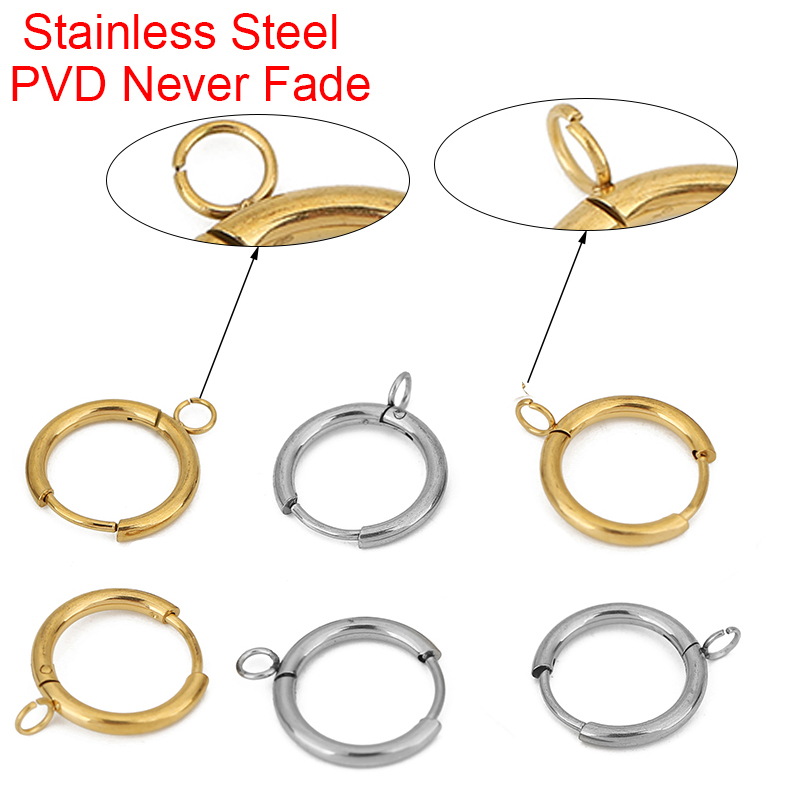 Jewelry Making Findings - 10 pçs pvd nunca desbota brincos