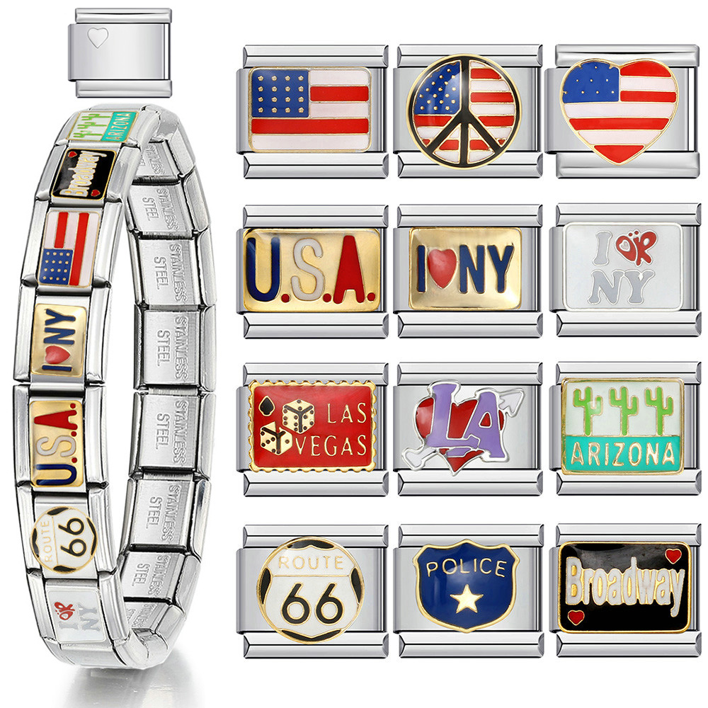Jewelry Making York - 1pc y2k italiano charme pulseira de