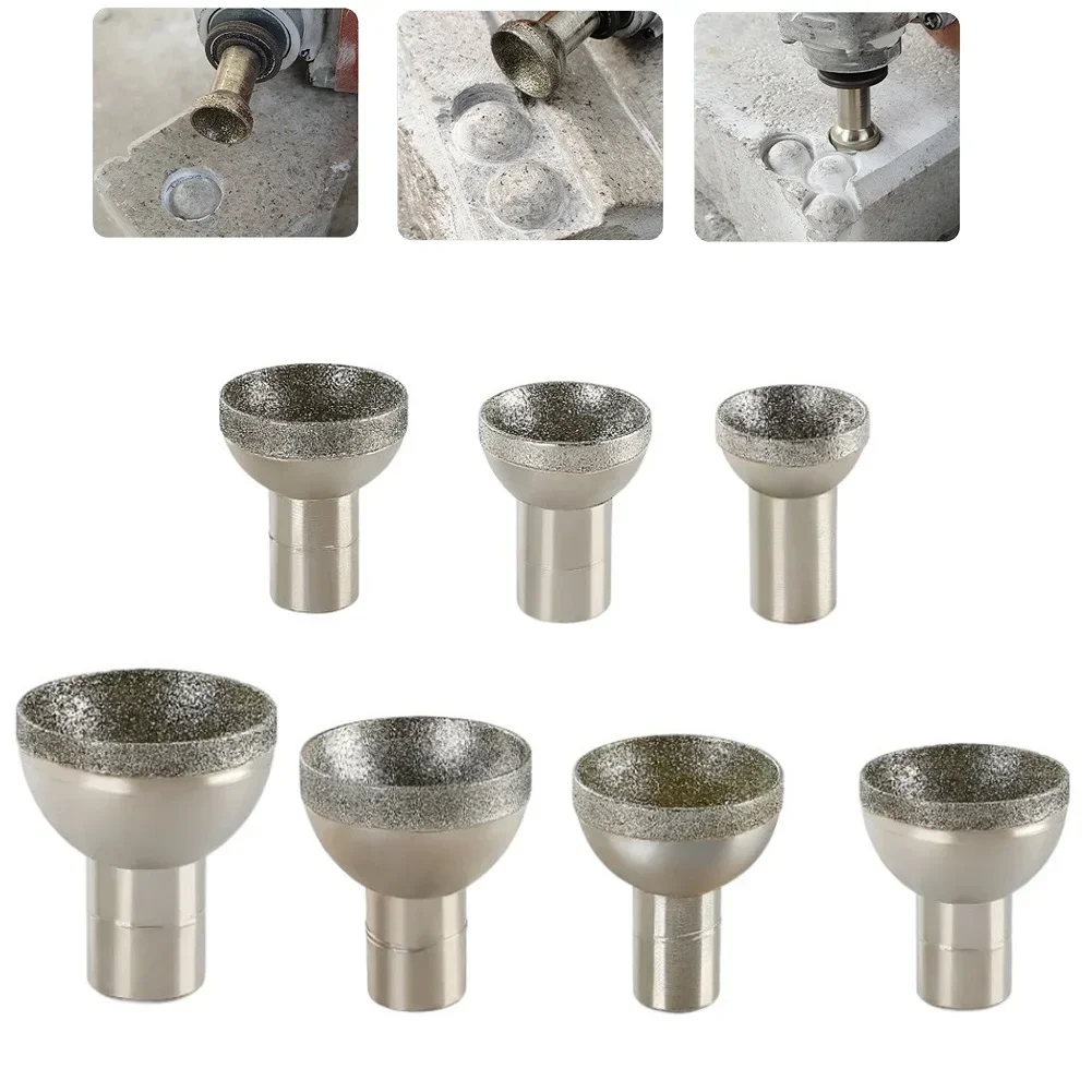 Jewelry Making Education - Broca Esférica de Diamante 20-50mm para