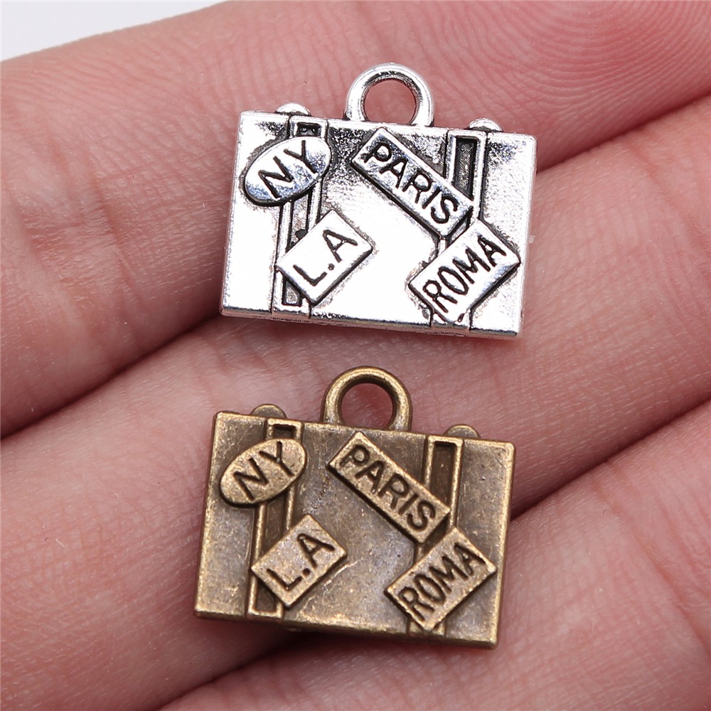 Jewelry Making York - Wysiwyg 5 pçs 15x16mm encantos sacos