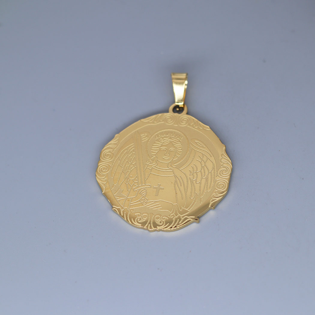 2 pçs de aço inoxidável saint  - Jewelry Making Michaels avaliação e preço