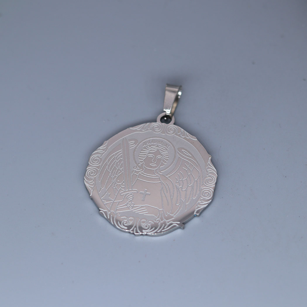 2 pçs de aço inoxidável saint  - Jewelry Making Michaels avaliação e preço
