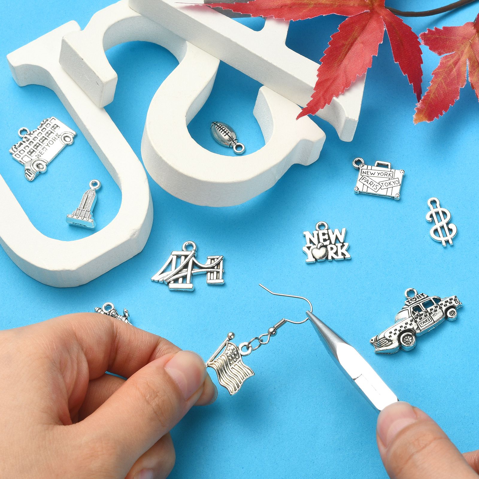 PandaHall 100 Peças 10 Estilos - Jewelry Making York avaliação e preço