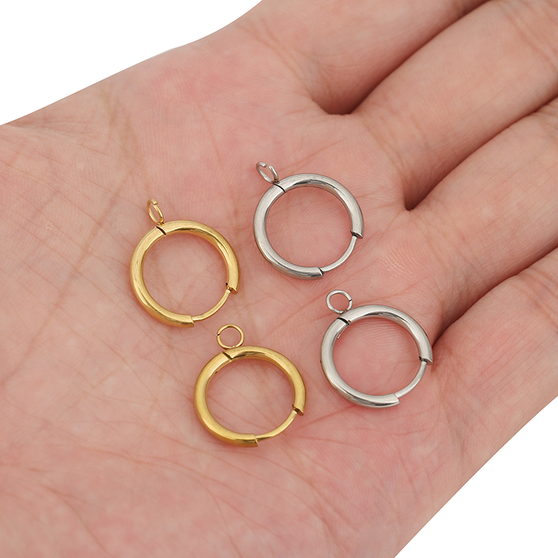 10 pçs pvd nunca desbota brinc - Jewelry Making Findings avaliação e preço