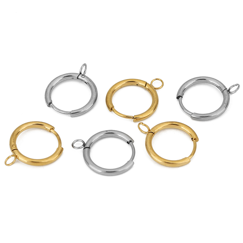 10 pçs pvd nunca desbota brinc - Jewelry Making Findings avaliação e preço
