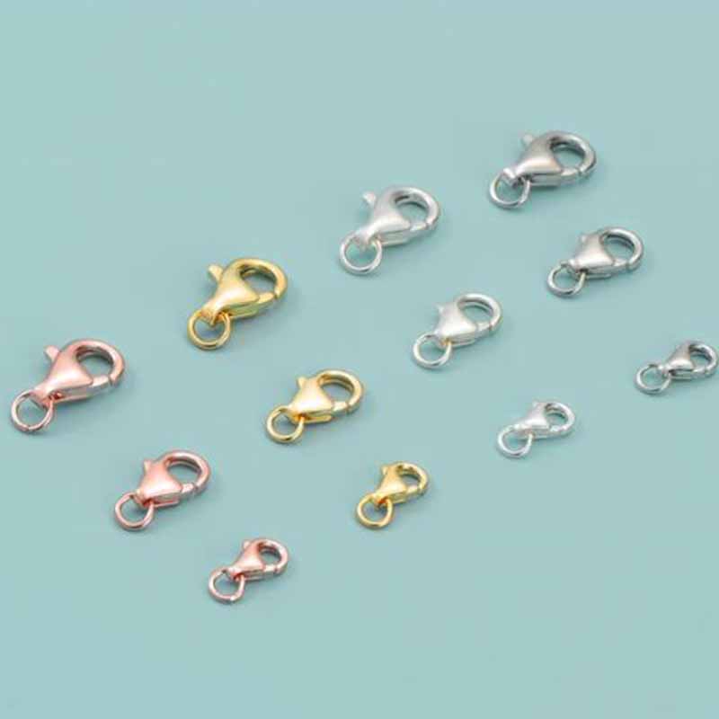 2 pçs genuíno real puro sólido - Jewelry Making Findings avaliação e preço