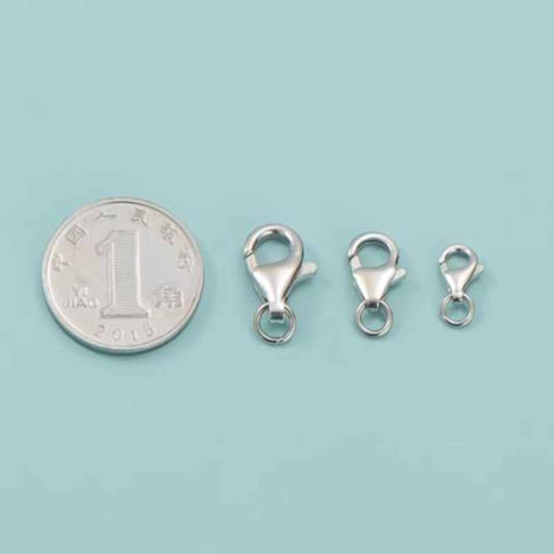 2 pçs genuíno real puro sólido - Jewelry Making Findings avaliação e preço