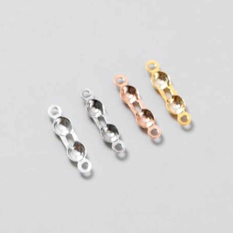 4 peças de Conectores de Crimp - Jewelry Making Material avaliação e preço