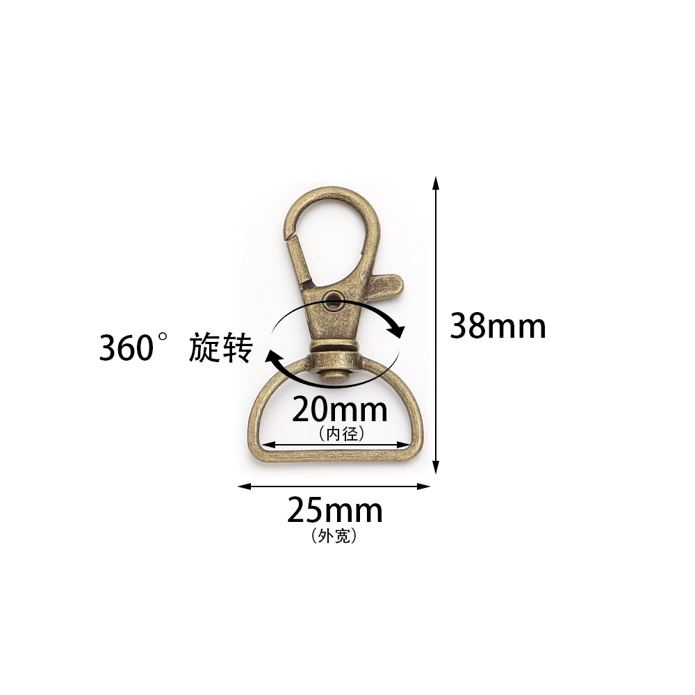 10 peças/lote Fechos Giratório - Jewelry Making Material avaliação e preço