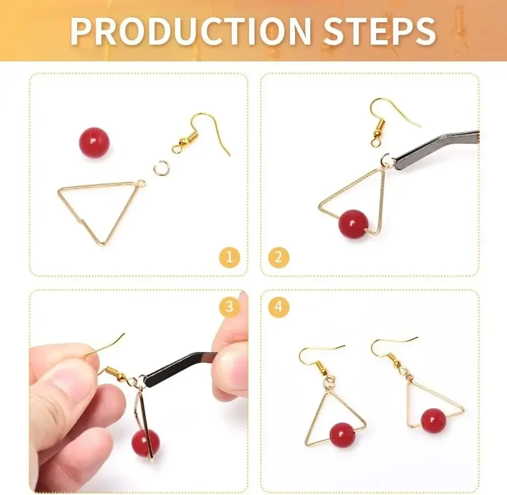 100-500 Peças de Ganchos para  - Jewelry Making Findings avaliação e preço