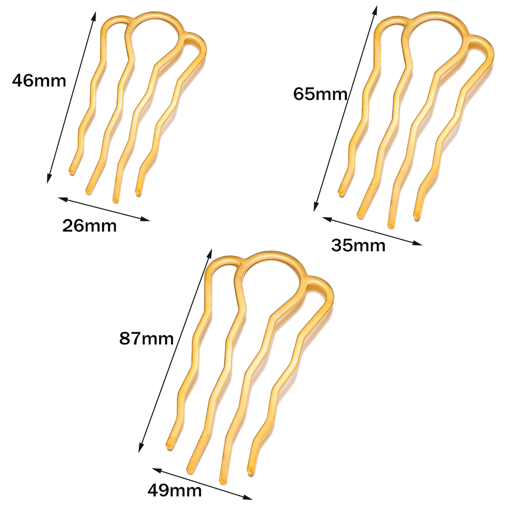 U-Shape Hair Fork Clip Stick p - Jewelry Making Education avaliação e preço