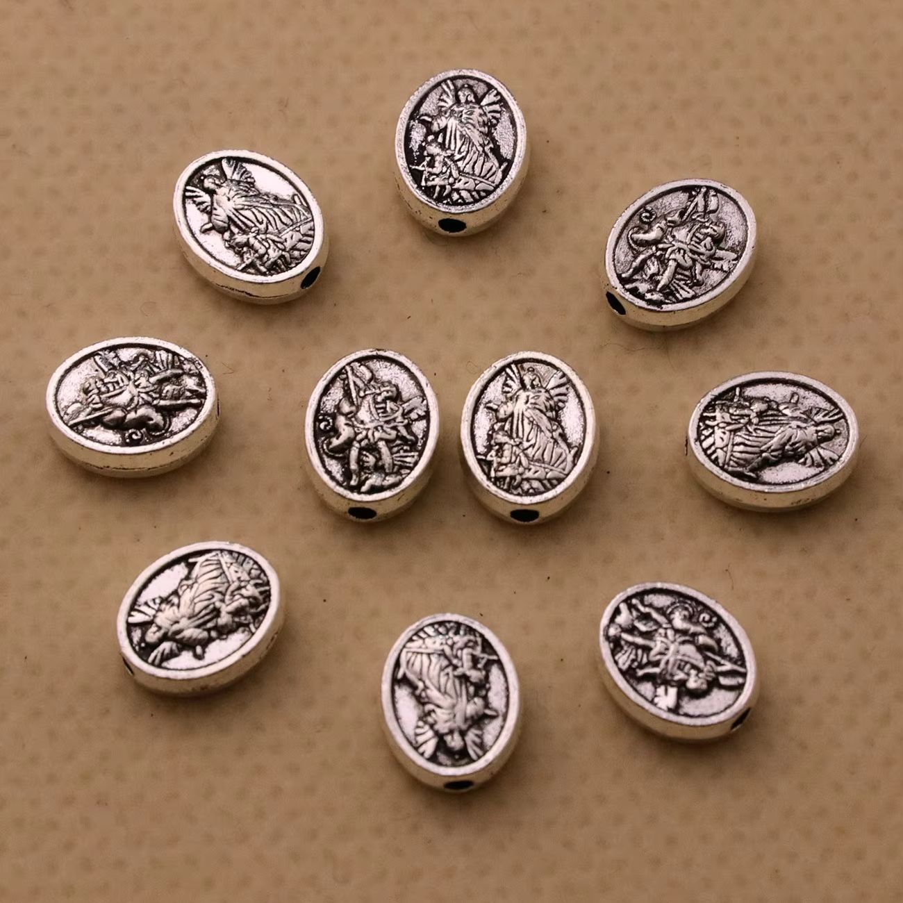 50 pçs minúsculo o arcanjo con - Jewelry Making Michaels avaliação e preço