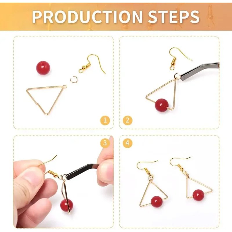 100/500 pçs diy brinco descobe - Jewelry Making Findings avaliação e preço