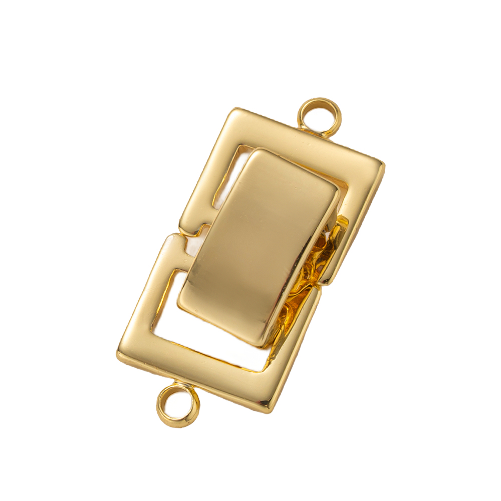 2 pçs 14k banhado a ouro fecho - Jewelry Making Material avaliação e preço