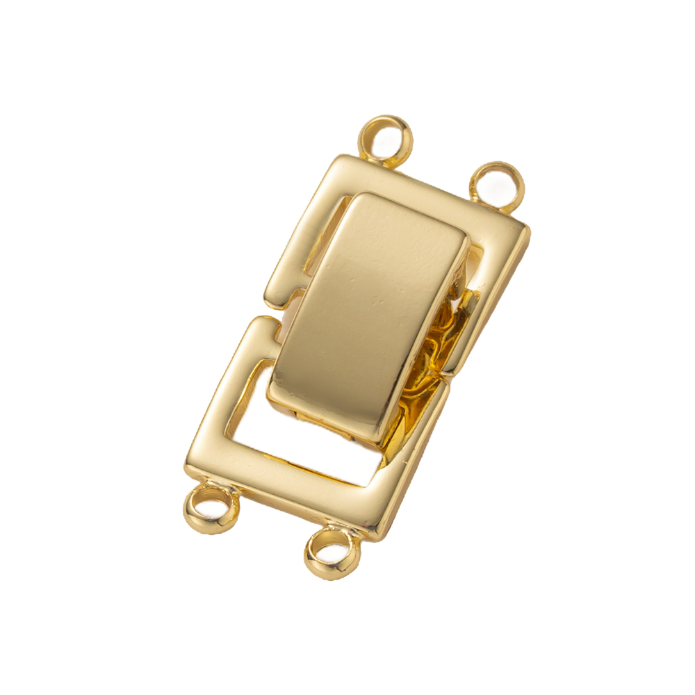 2 pçs 14k banhado a ouro fecho - Jewelry Making Material avaliação e preço